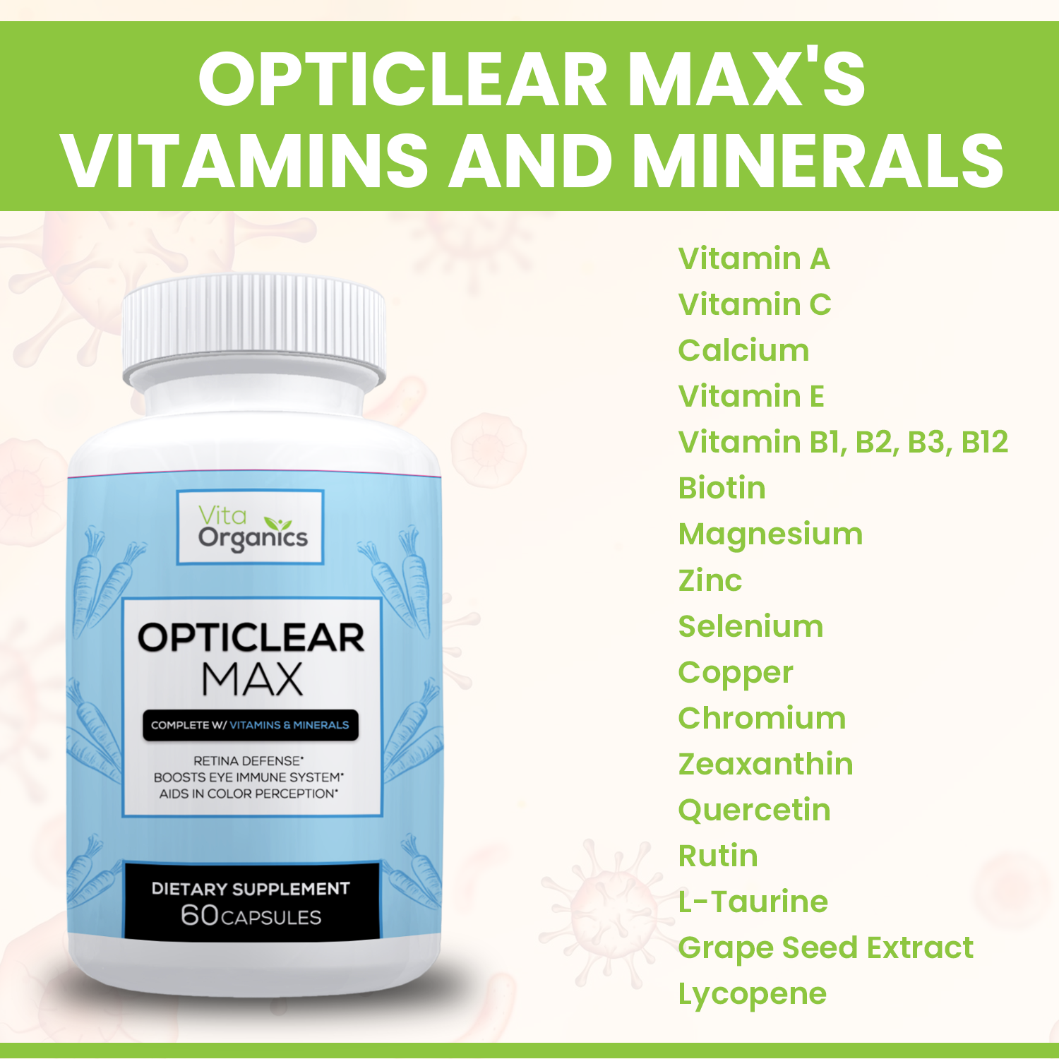 OptiClear Max - Advanced Eye Supplement